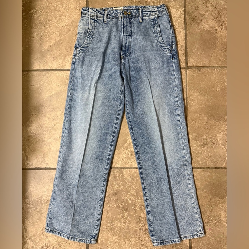 Women’s size 27 Pilcro high rise relaxed/baggy jeans